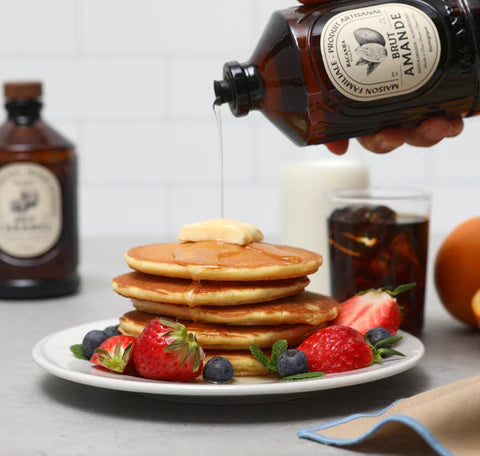 BACANHA PANCAKES À L'AMANDE