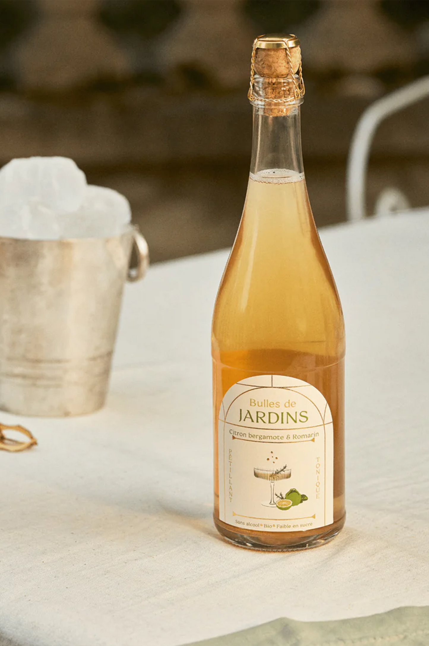 Bulles de Jardins Citron Bergamote Romarin - 75CL