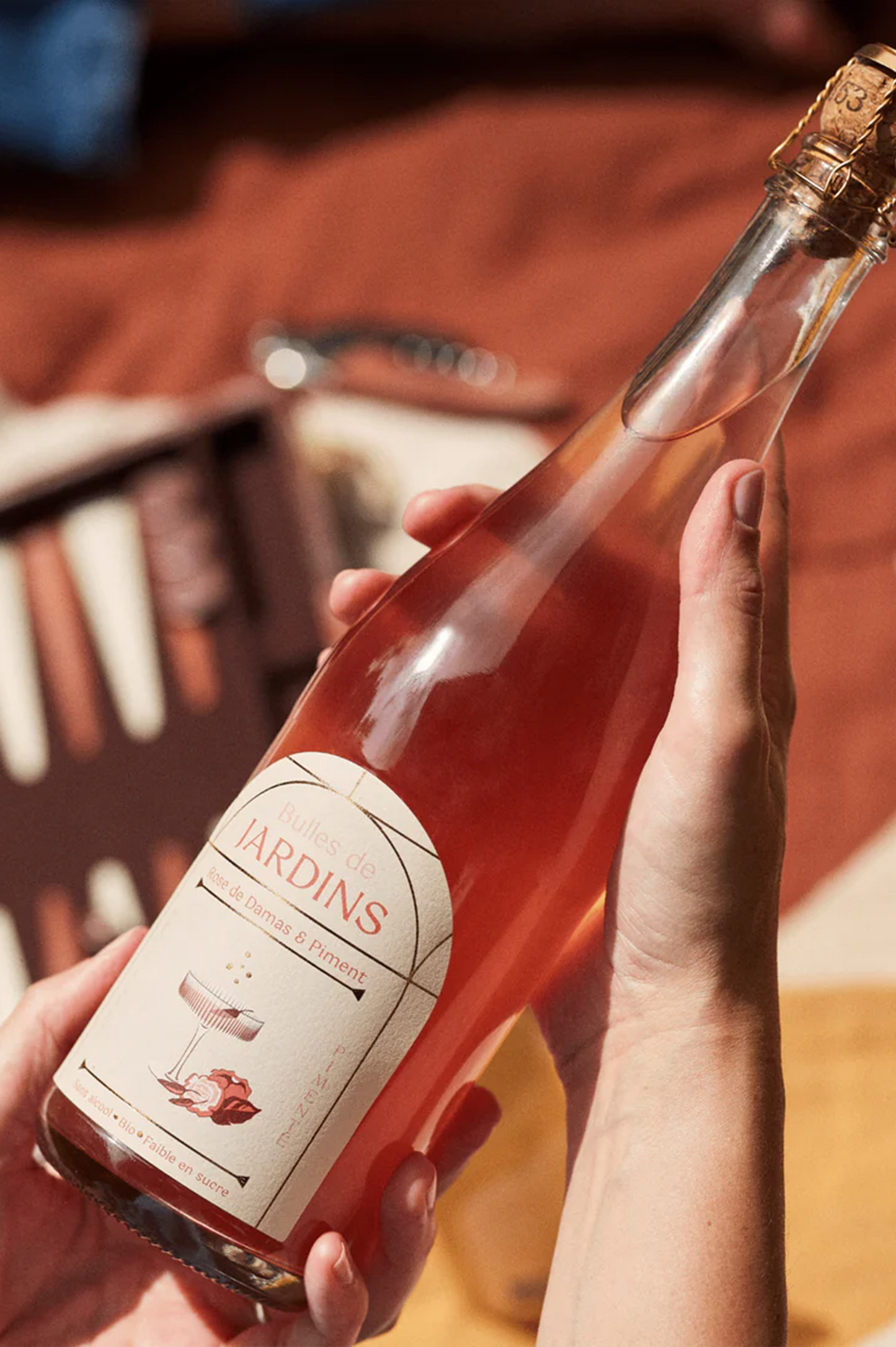 Bulles de jardins Rose gingembre - 75CL