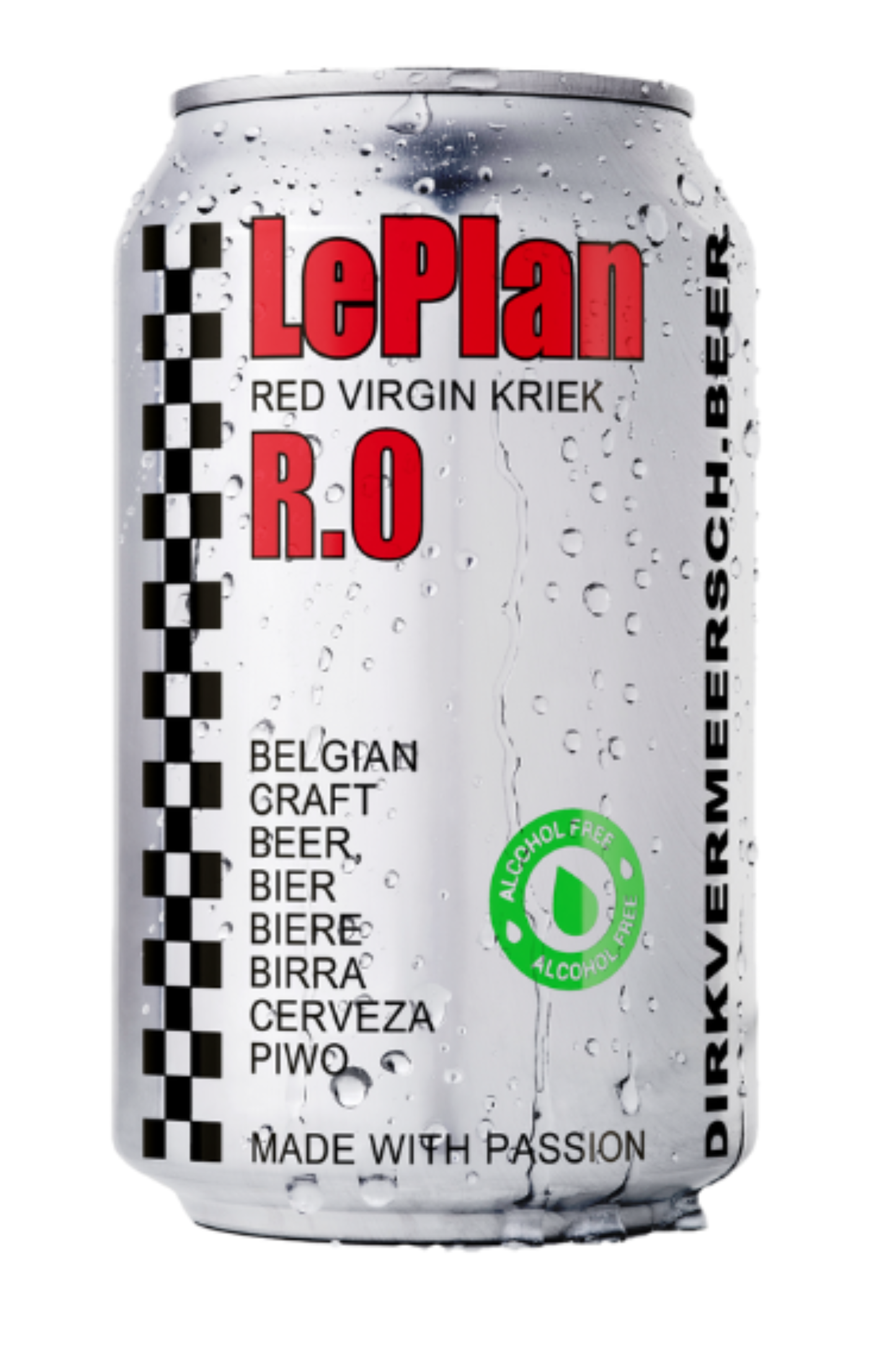 Le Plan Vermeersch Virgin Red - Kriek Sans Alcool - 44CL