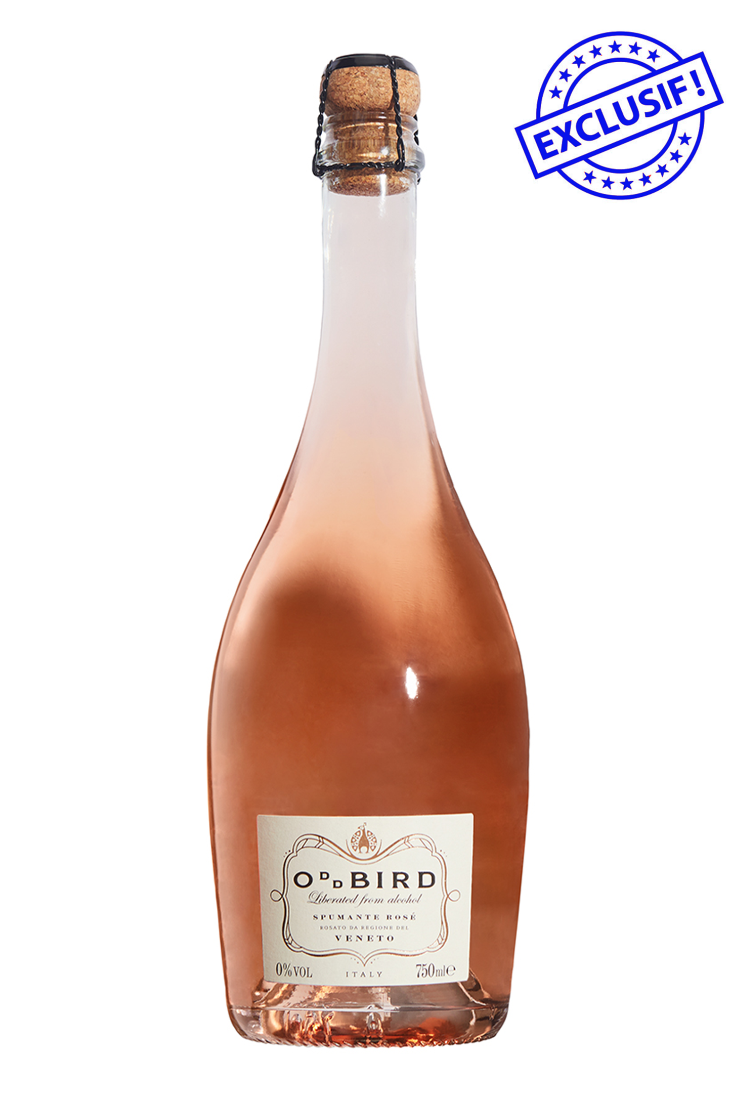 ODDBIRD Spumante Rosé | Alternative Sans Alcool au Prosecco Rosé