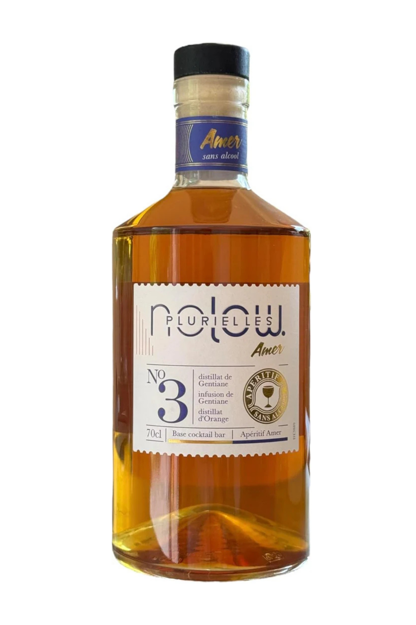 NOLOW N°3 Distillat Amer Sans Alcool – 70CL