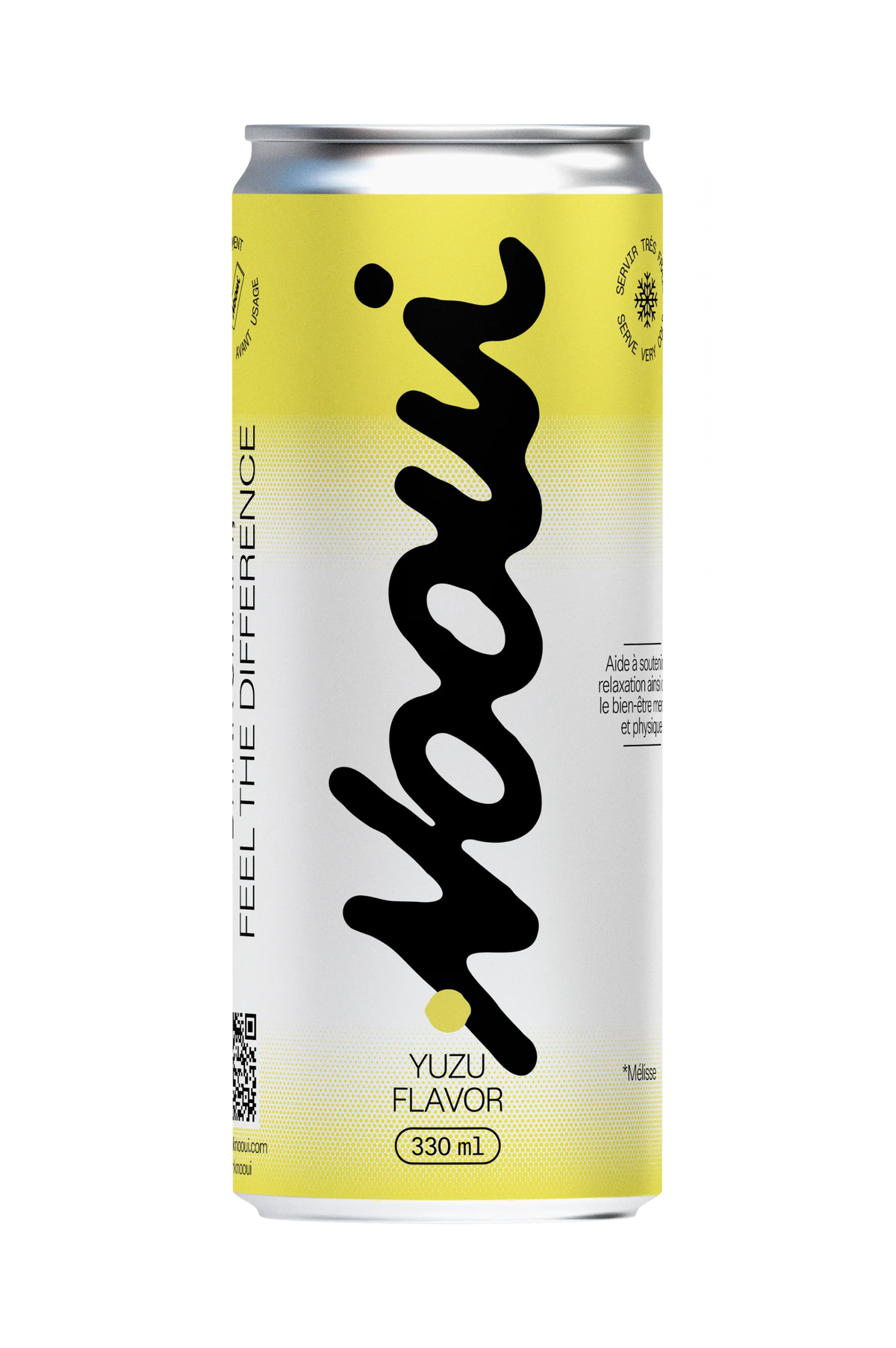 NOOUI Yuzu – Boisson pétillante sans alcool au yuzu & adaptogènes