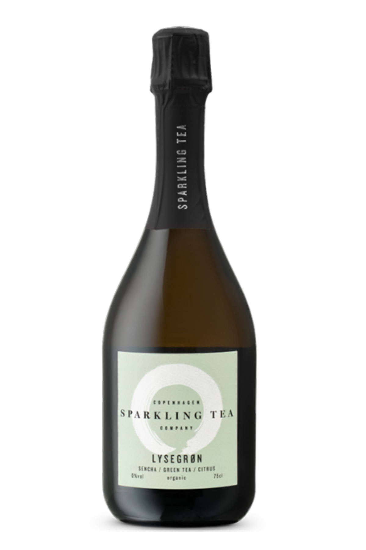 Copenhagen Sparkling Tea LYSEGRØN – Thé pétillant aux agrumes sans alcool 0 %