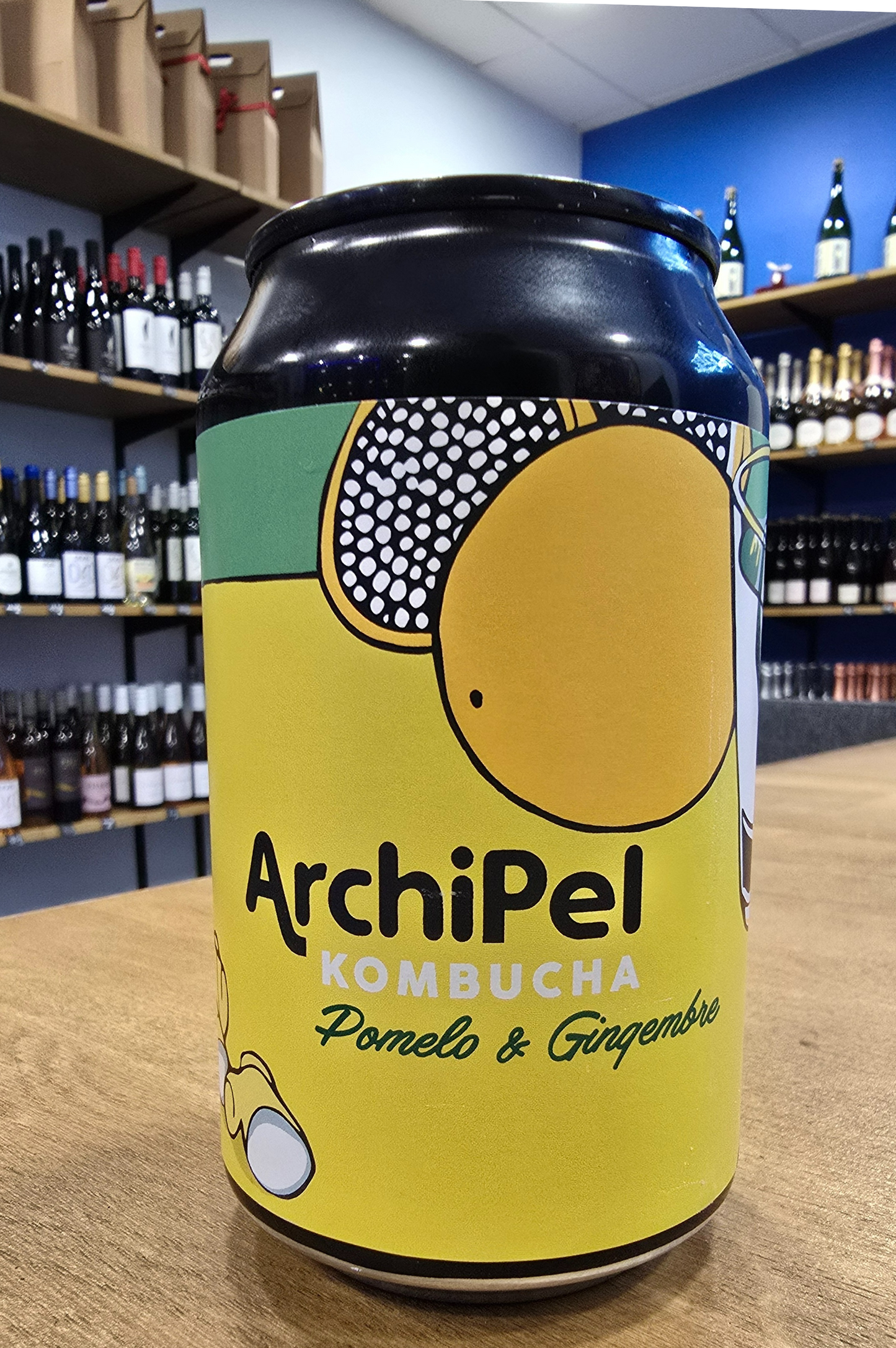 Archipel Kombucha Pomelo Gingembre - 330ml BIO