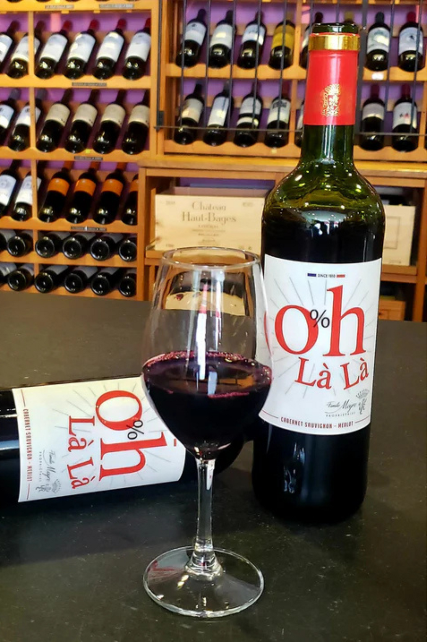 Oh La La - Cabernet Merlot - Vin Rouge Sans Alcool - 75CL