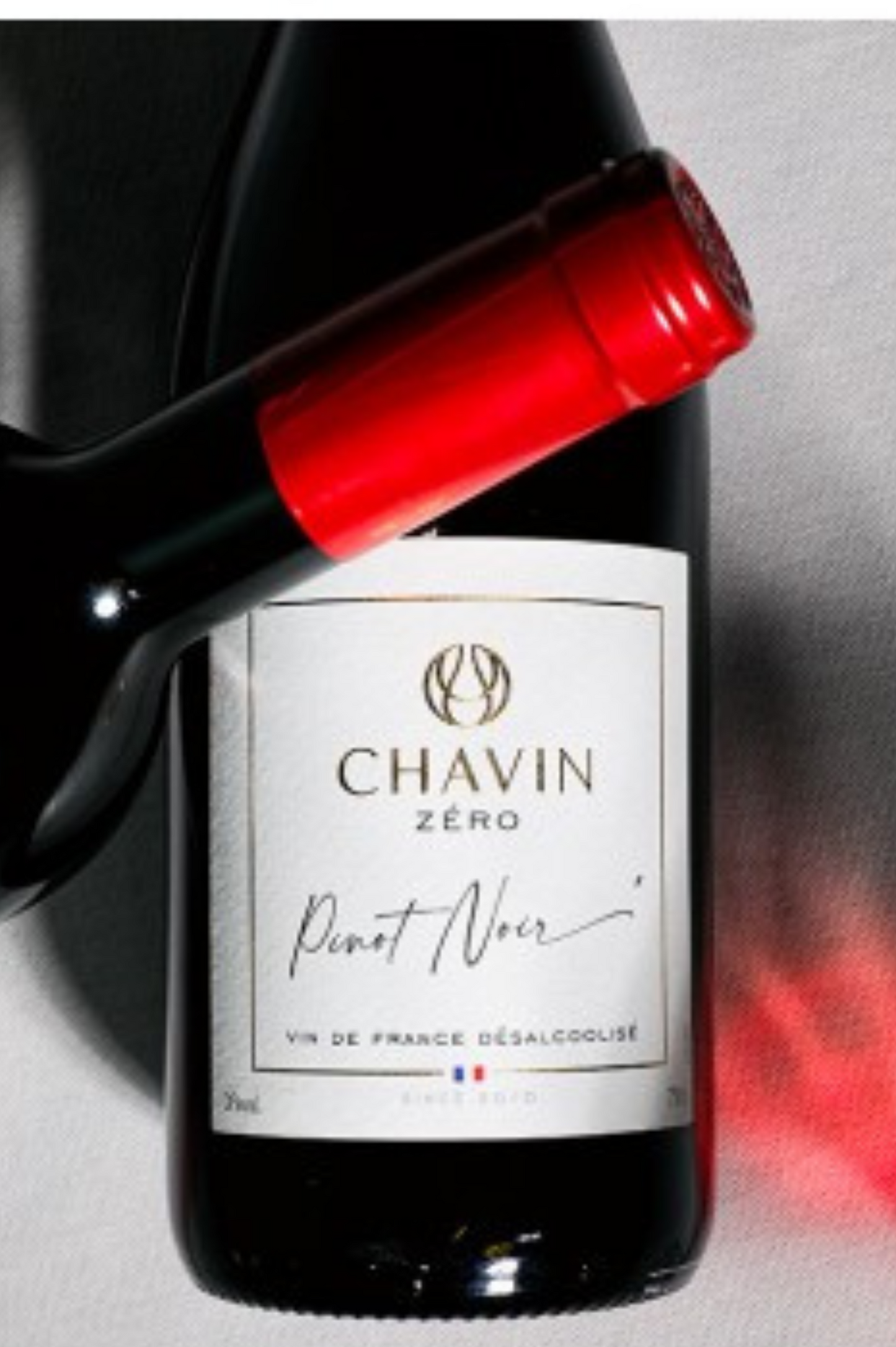 Chavin Zéro Pinot Noir - Vin de France Désalcoolisé - 750ML