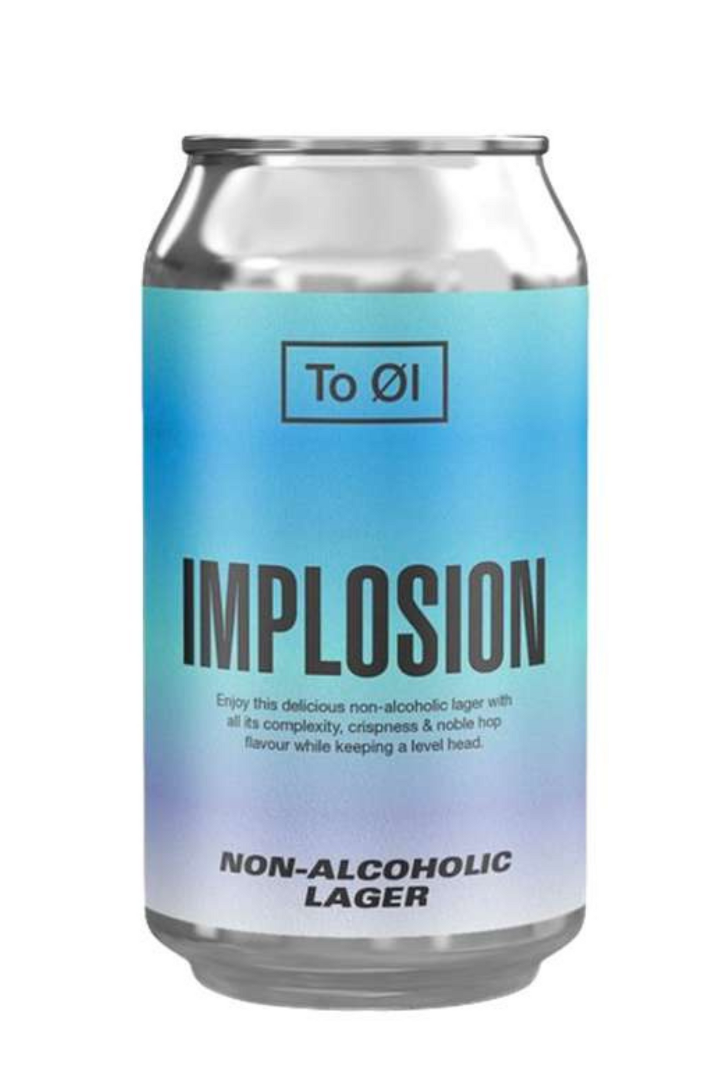 To Øl Implosion Lager - Sans Alcool - 33CL