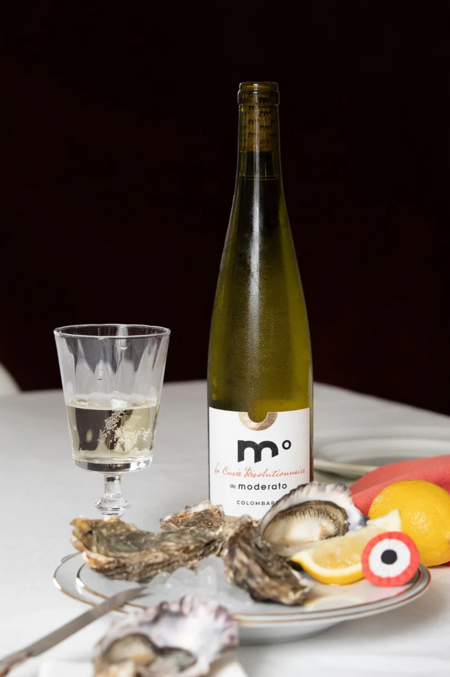 Modérato Cuvée Révolutionnaire - Vin Blanc Sans Alcool - Colombard - 750ML