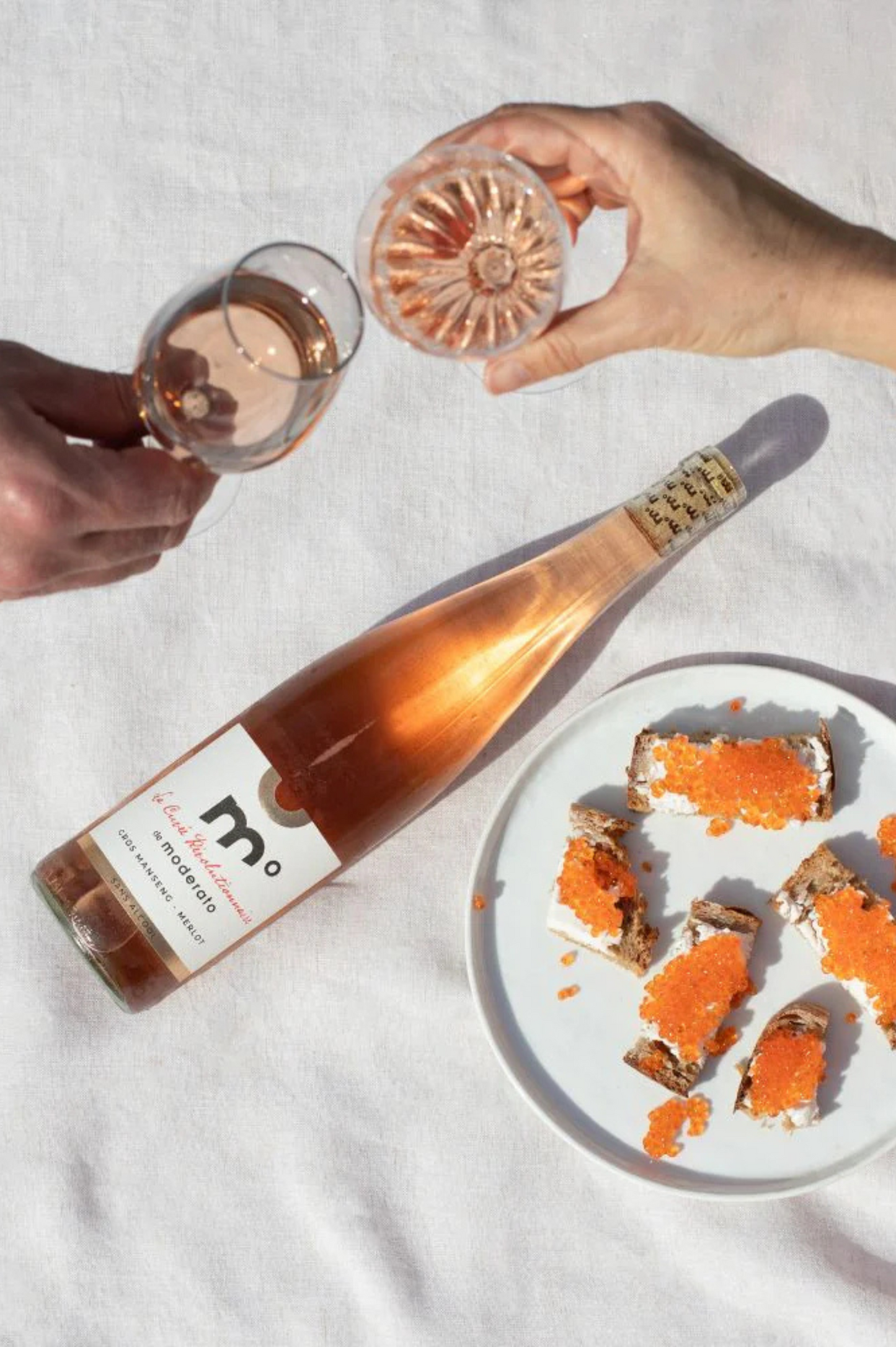 Modérato cuvée Révolutionnaire - Le Rosé sans Alcool - 750ML