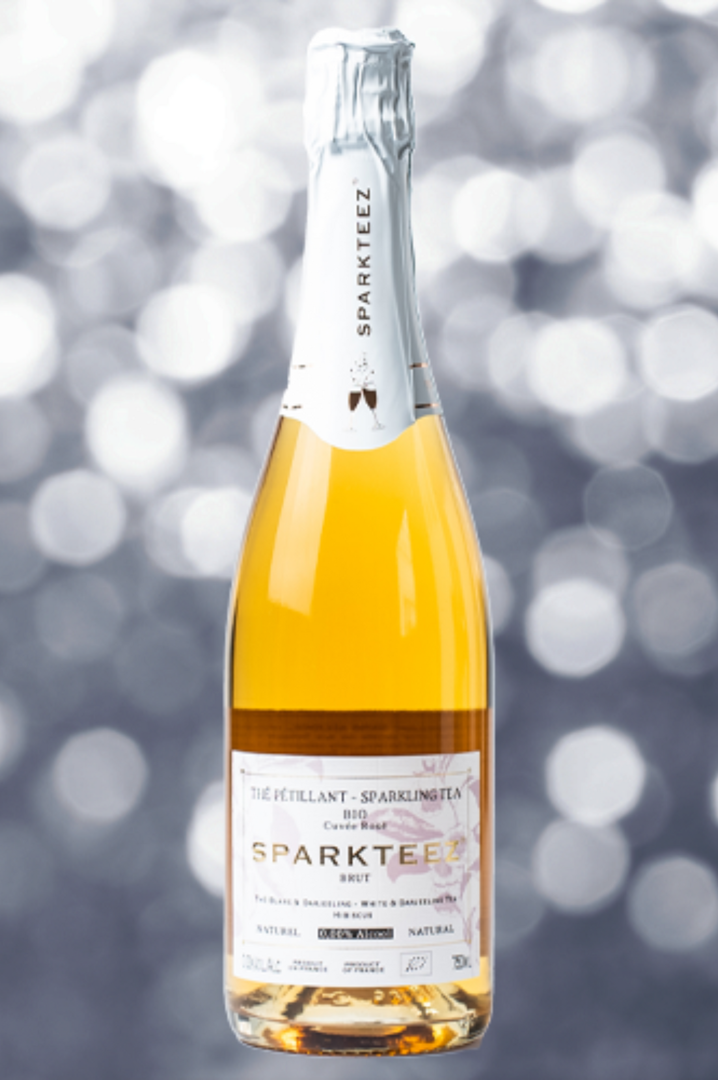 Sparkteez - Thé Pétillant Rosé - 75CL