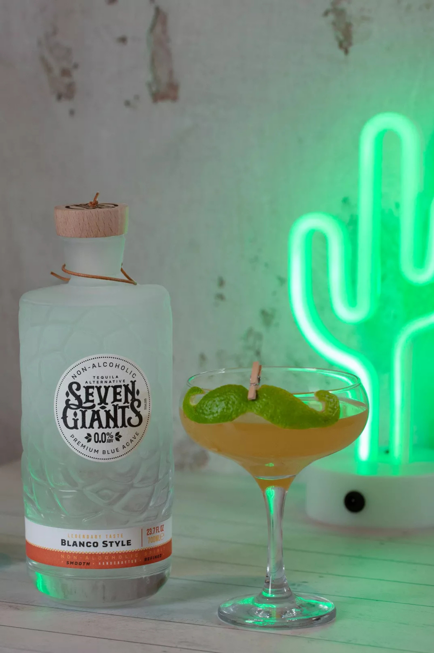 Seven Giants Blanco Style - Tequila Sans Alcool - 700ML
