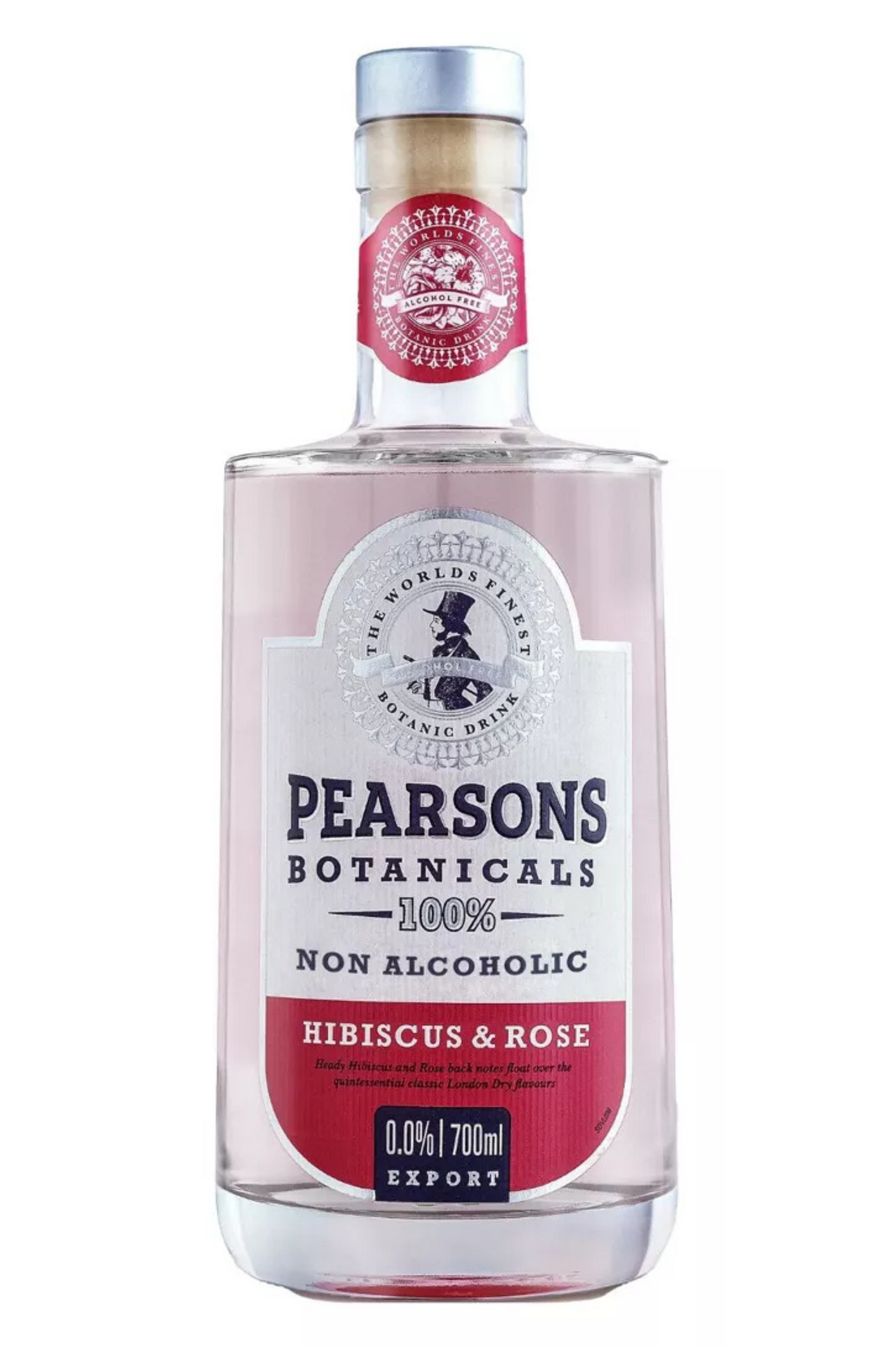Pearsons Botanicals - Gin Hibiscus et Rose - 700ML