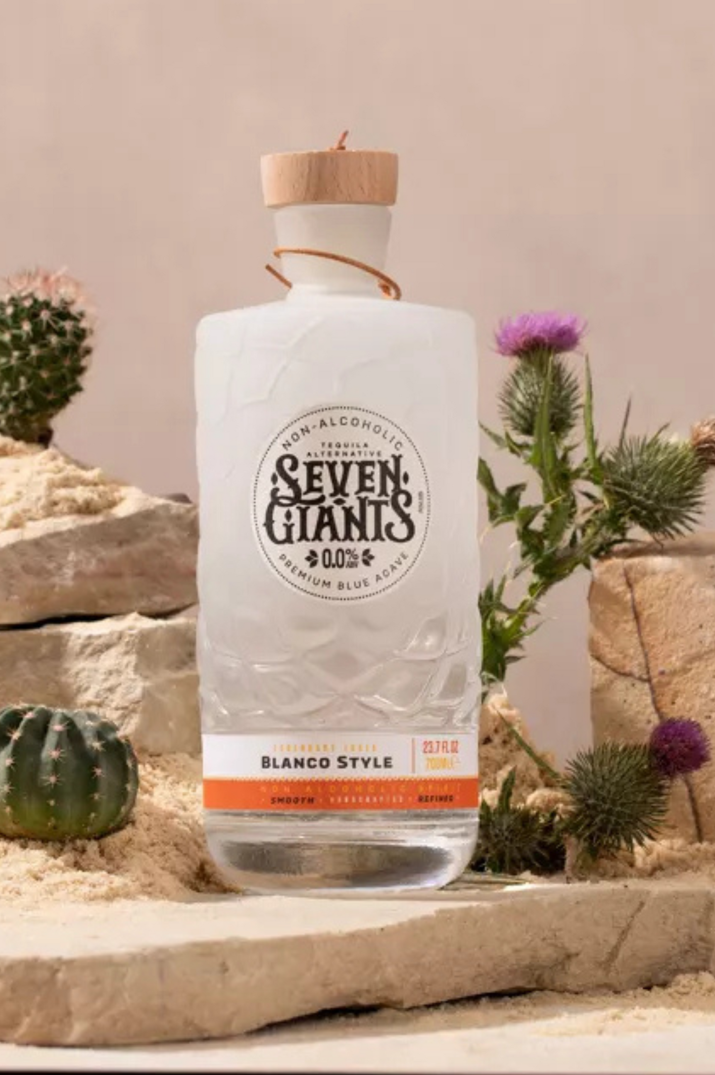 Seven Giants Blanco Style - Tequila Sans Alcool - 700ML