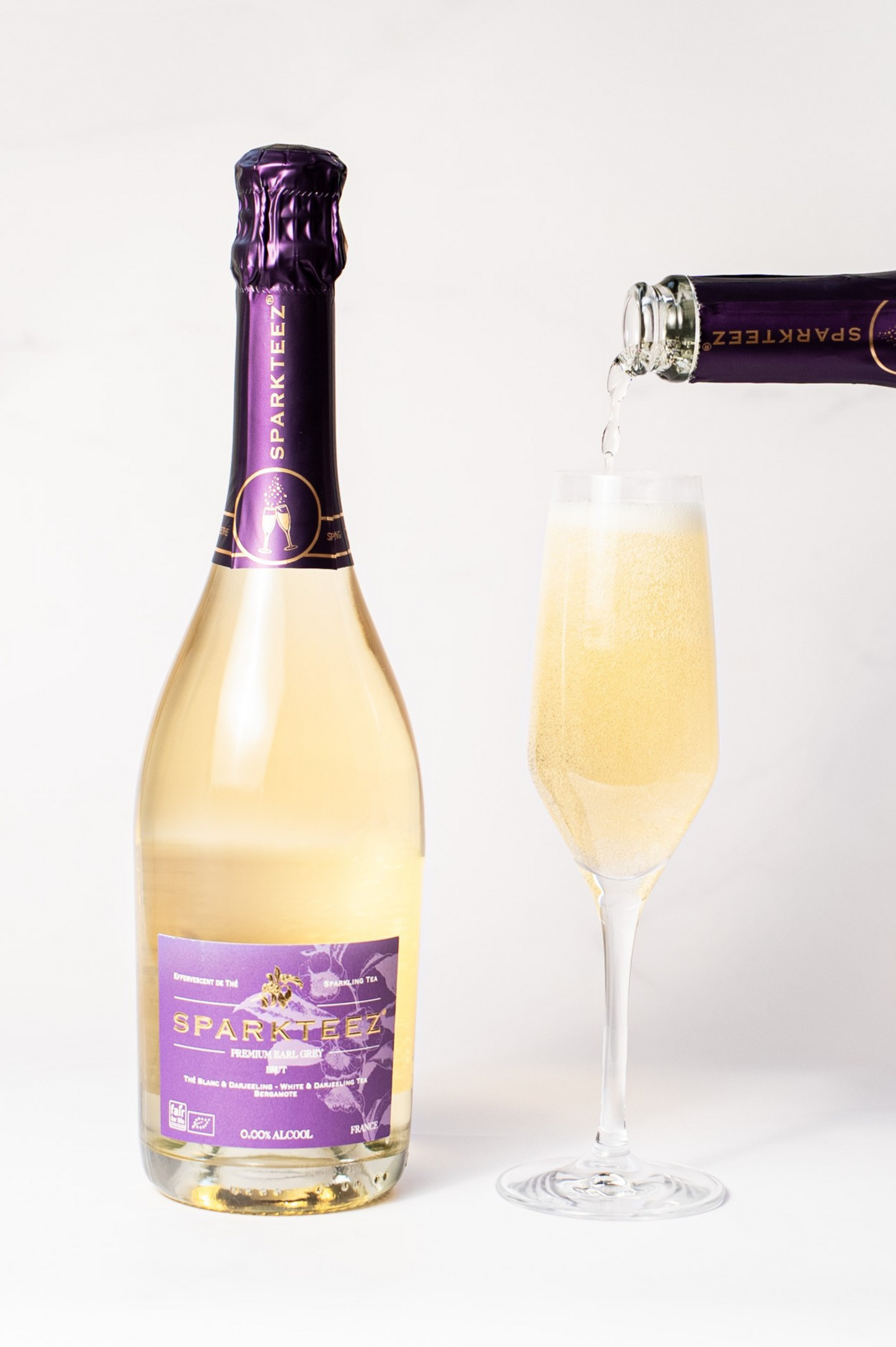 Sparkteez - Thé Pétillant Earl Grey Premium - 75CL