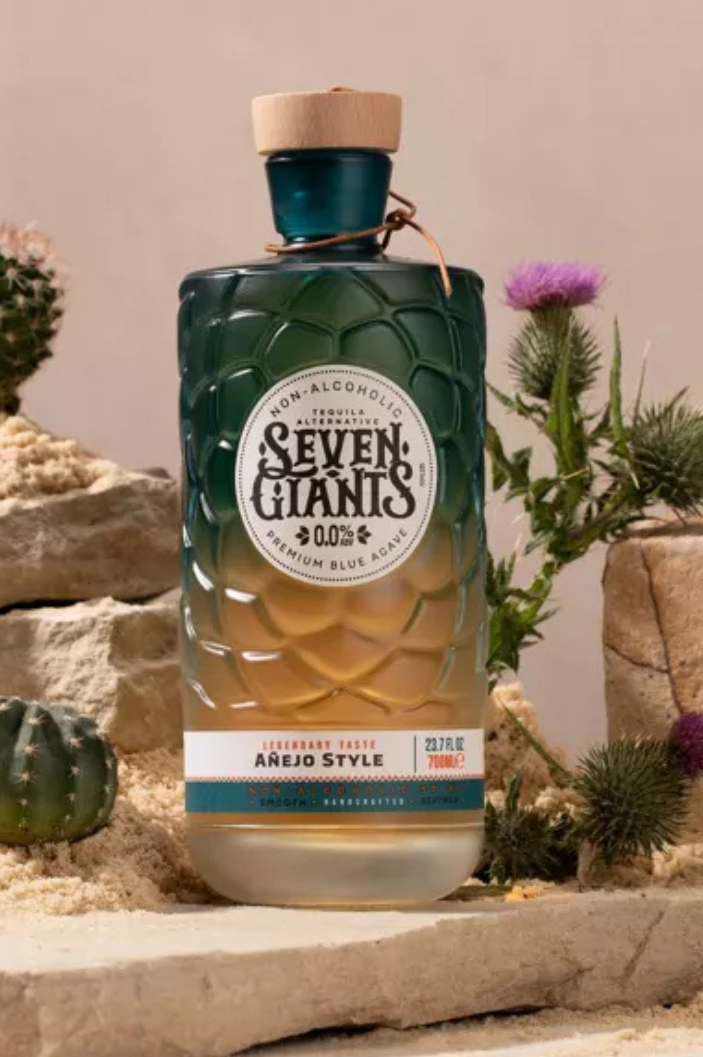 Seven Giants Añejo Style - Tequila Sans Alcool - 700ML