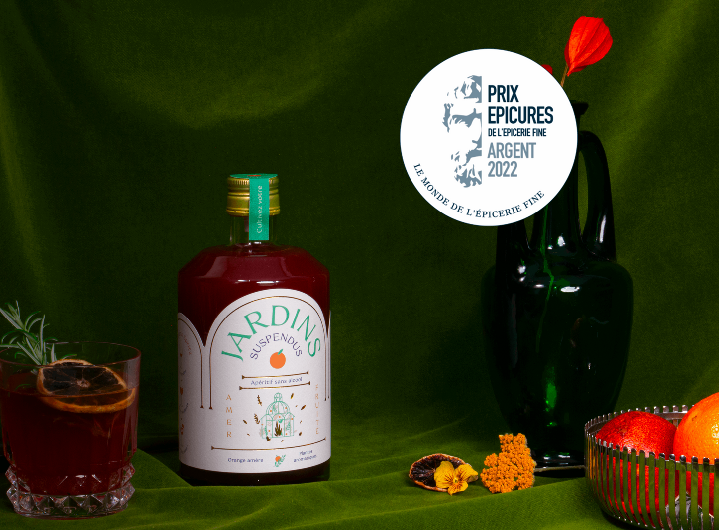 JARDINS - Jardins Suspendus - Orange amère & Romarin - xavieralcoolsansalcool
