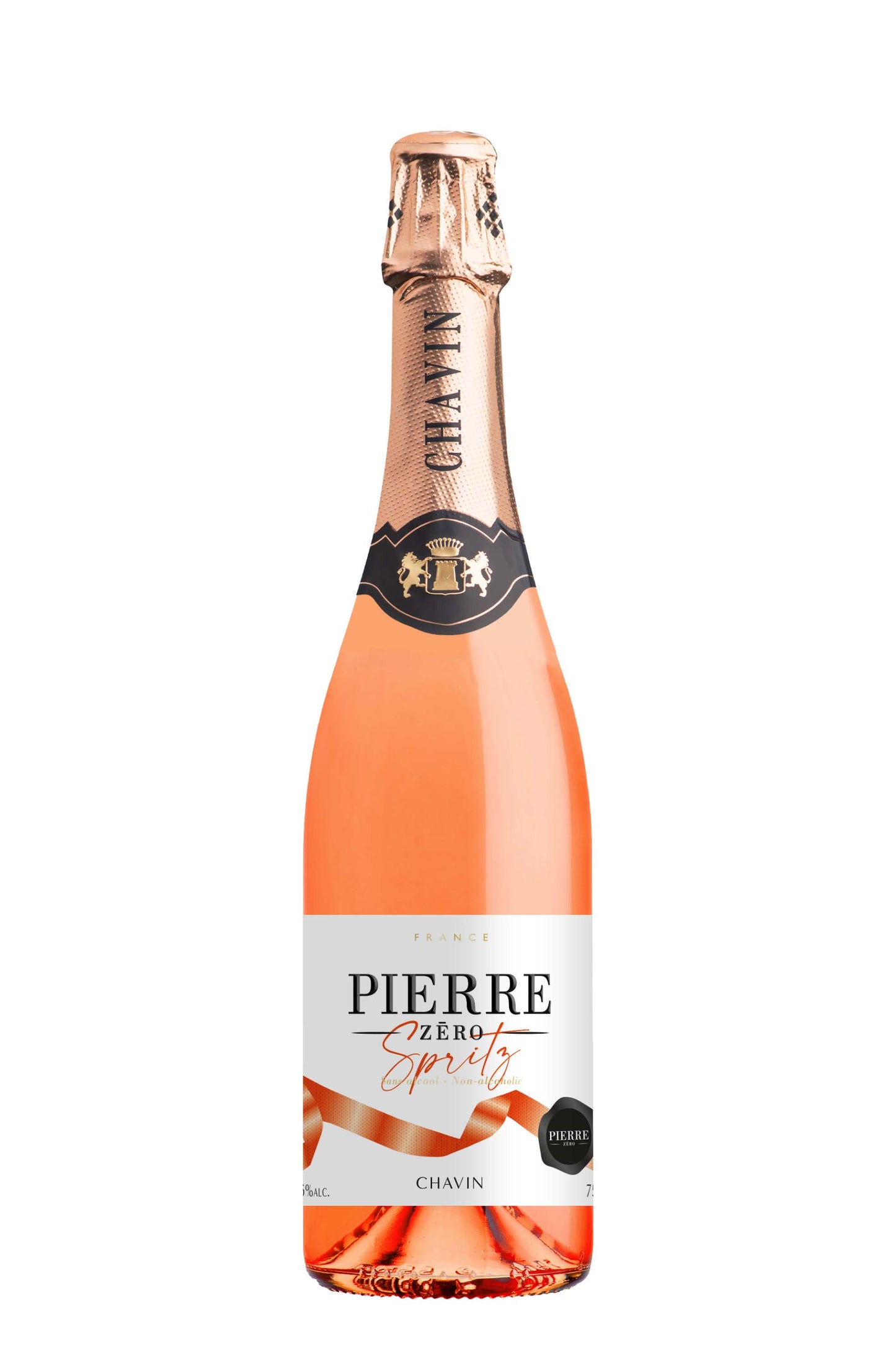 PIERRE CHAVIN - PIERRE ZERO SPRITZ - BOISSON SANS ALCOOL - 75CL