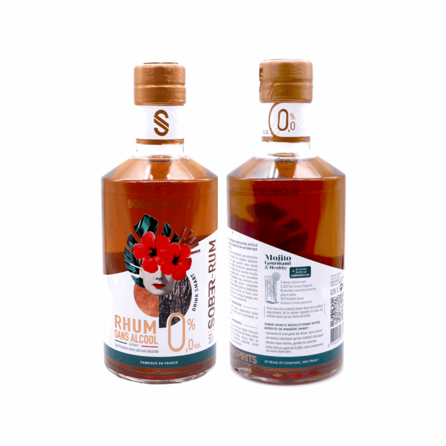 SOBER - SoberRum 0.0% - 50cl - xavieralcoolsansalcool