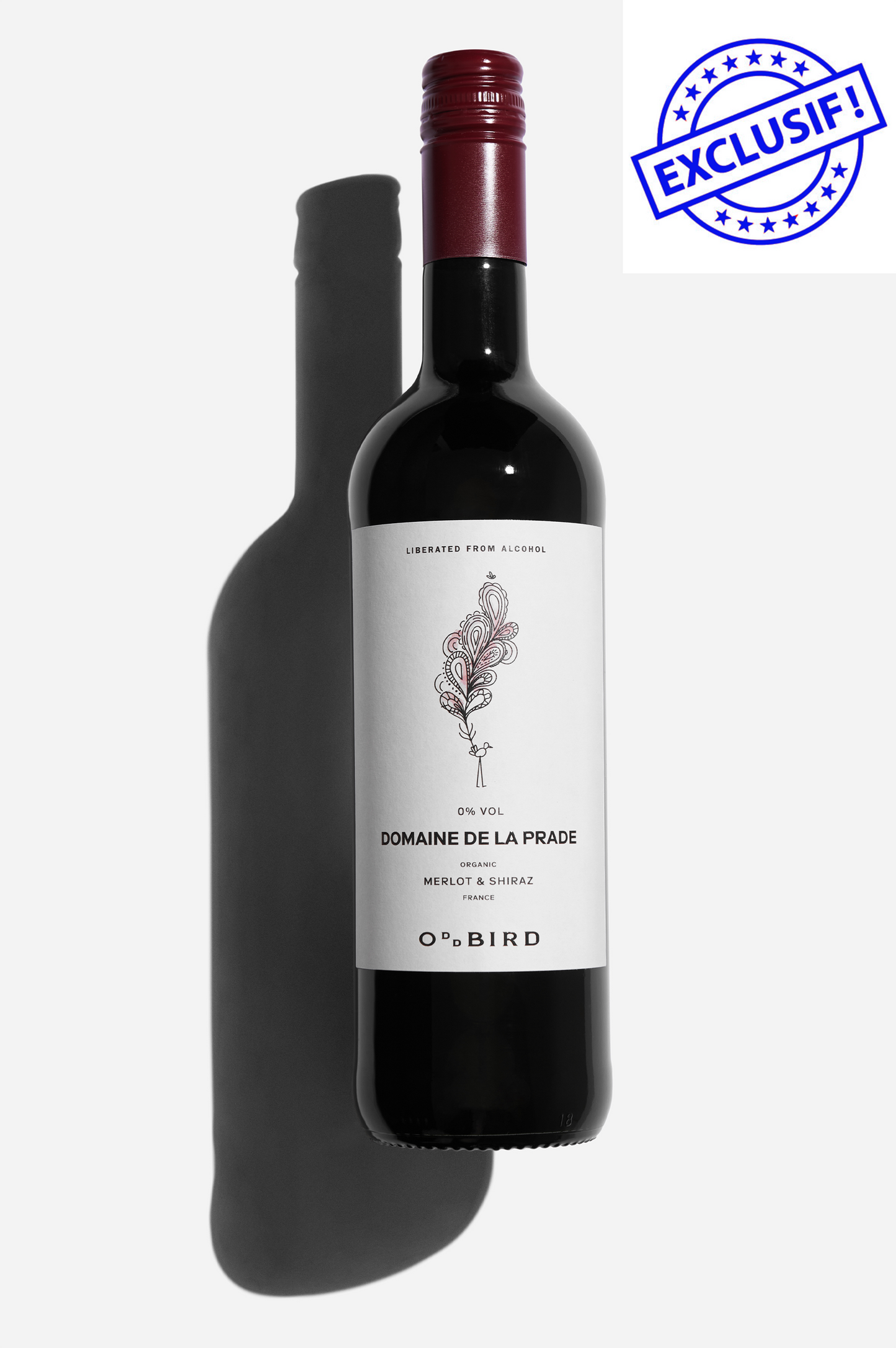 ODDBIRD - Domaine de la Prade Merlot Shiraz 75CL