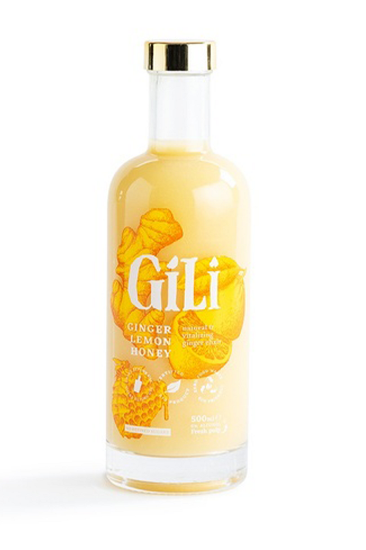 GILI - Concentré Bio Gingembre, Citron et Miel - 50CL