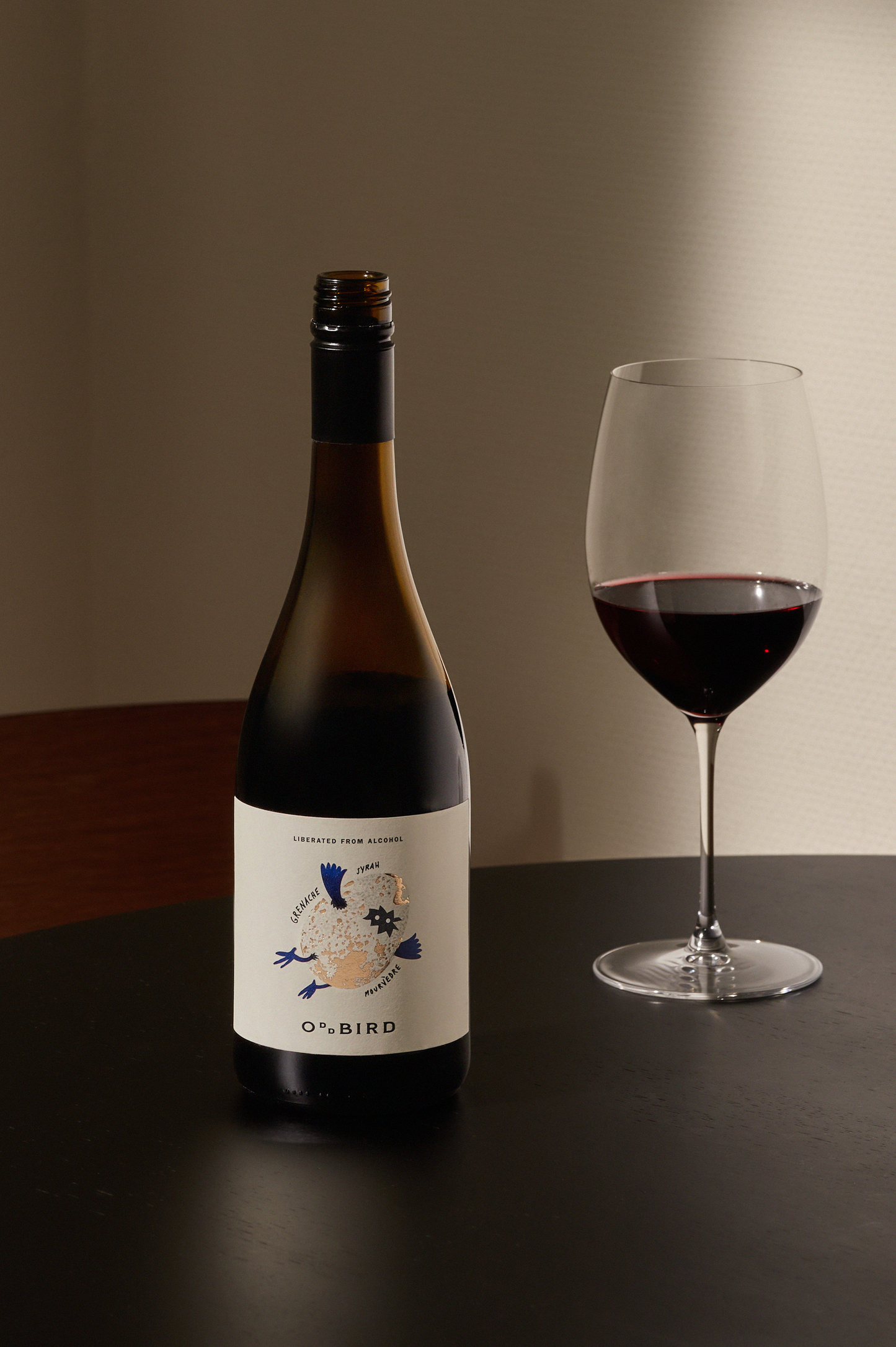 ODDBIRD Grenache Syrah Mourvèdre (GSM) | Vin Rouge Sans Alcool Premium