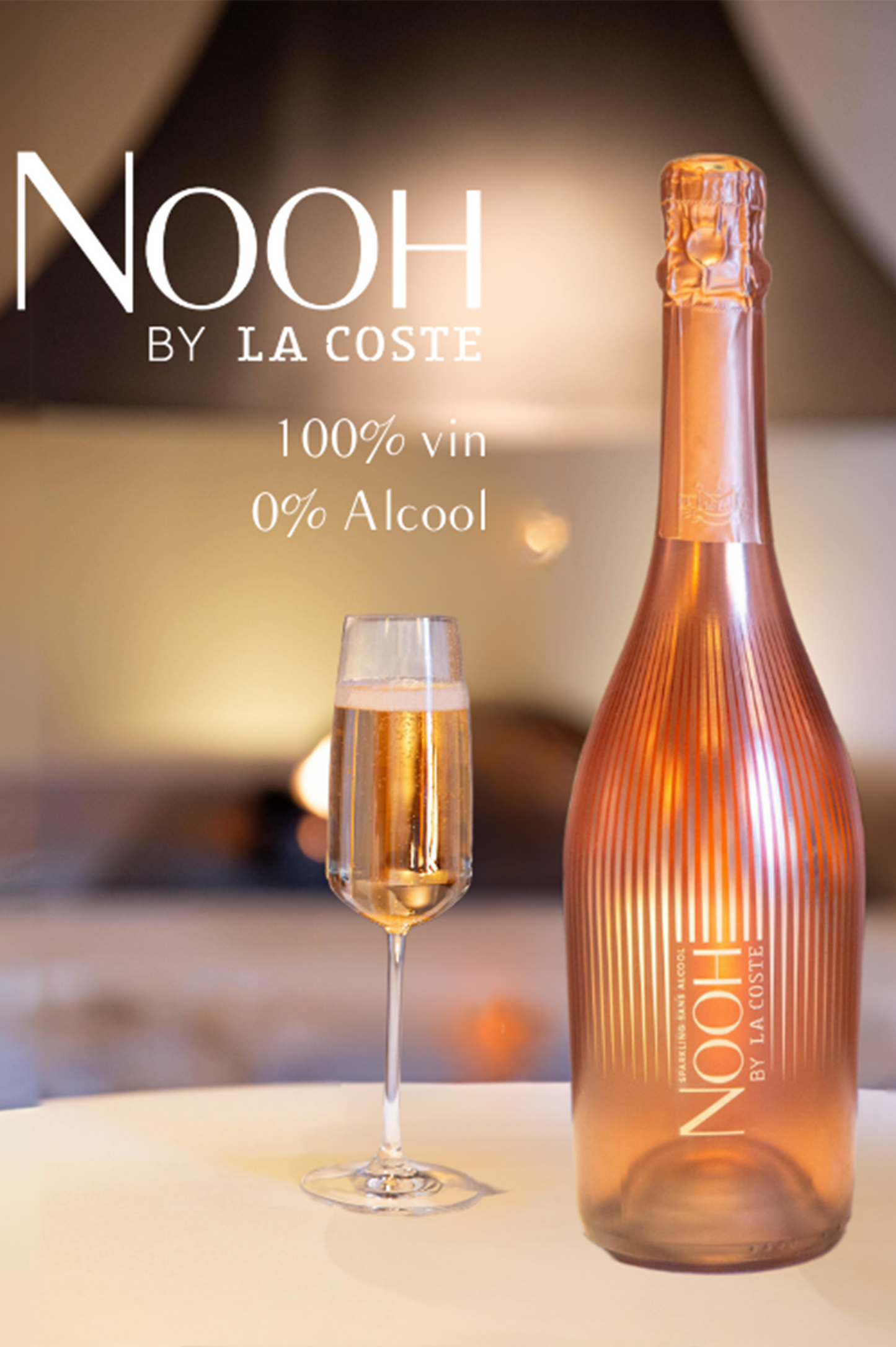 Château Lacoste NOOH 0.0% Rosé Pétillant - 75CL
