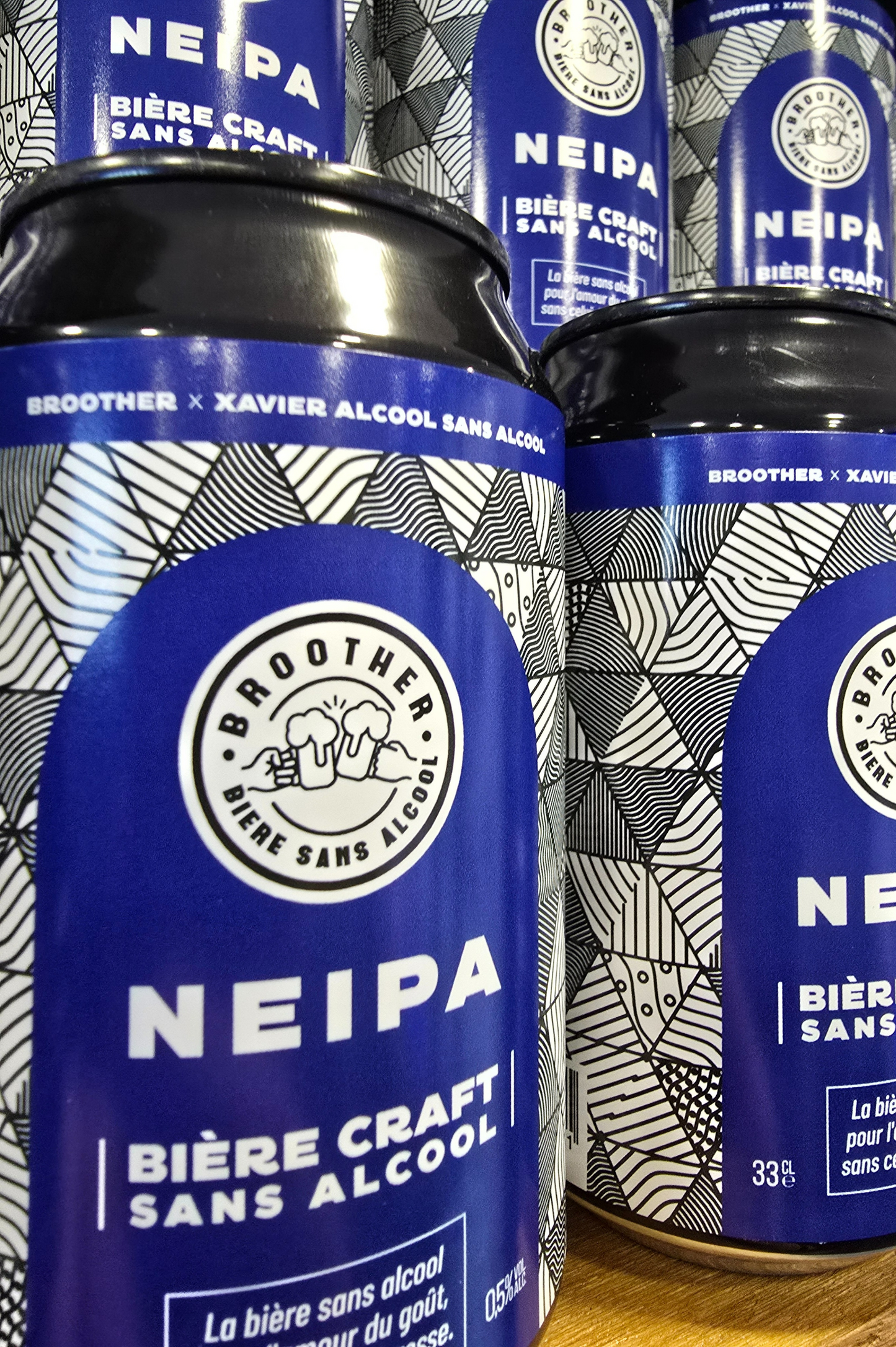 BROOTHER x XAVIER ALCOOL SANS ALCOOL NEIPA Notre première création signature 0%