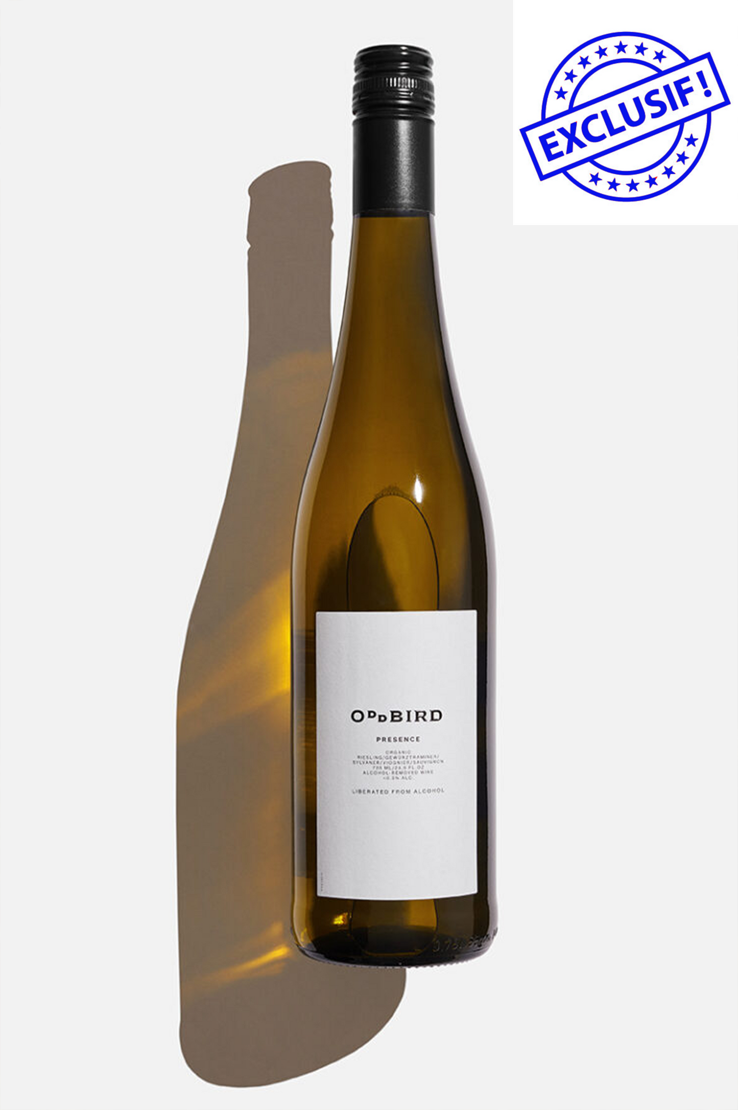 ODDBIRD Presence - Vin Blanc Sans Alcool - 75CL