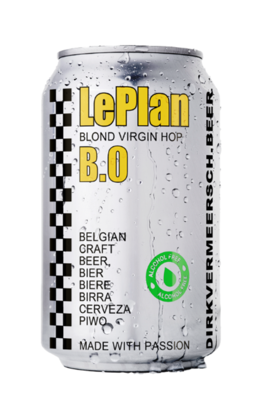 Le Plan Vermeersch Virgin Blond – Bière Blonde Sans Alcool – 44CL