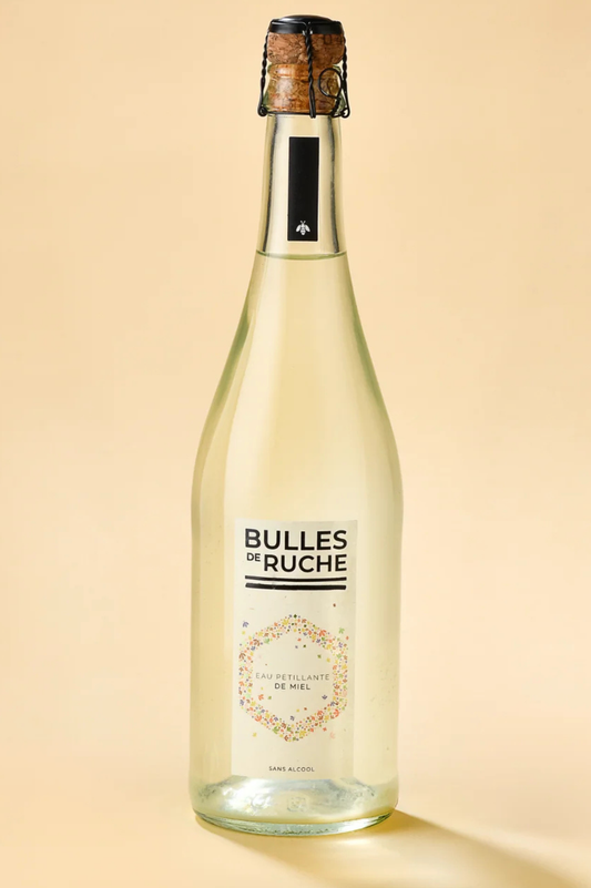 Bulles de Ruche – Eau pétillante de miel (75 cl)