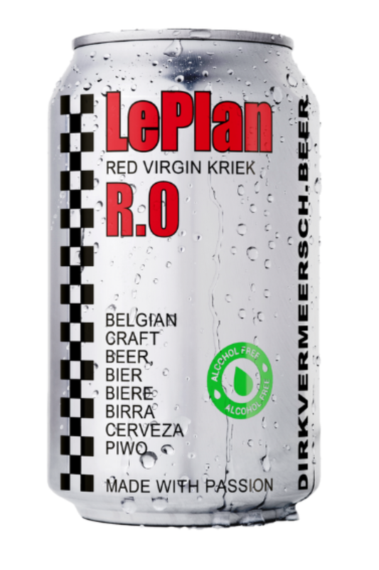 Le Plan Vermeersch Virgin Red - Kriek Sans Alcool - 44CL