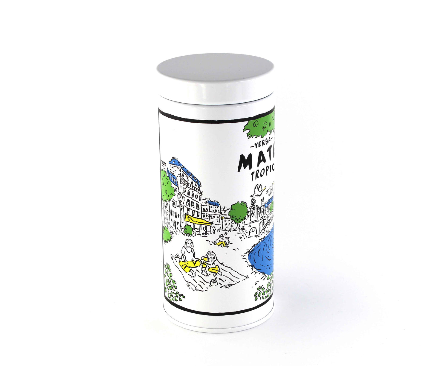YVY MATÉ - Maté Tropical Bio - Boîte en fer blanc 100g - xavieralcoolsansalcool
