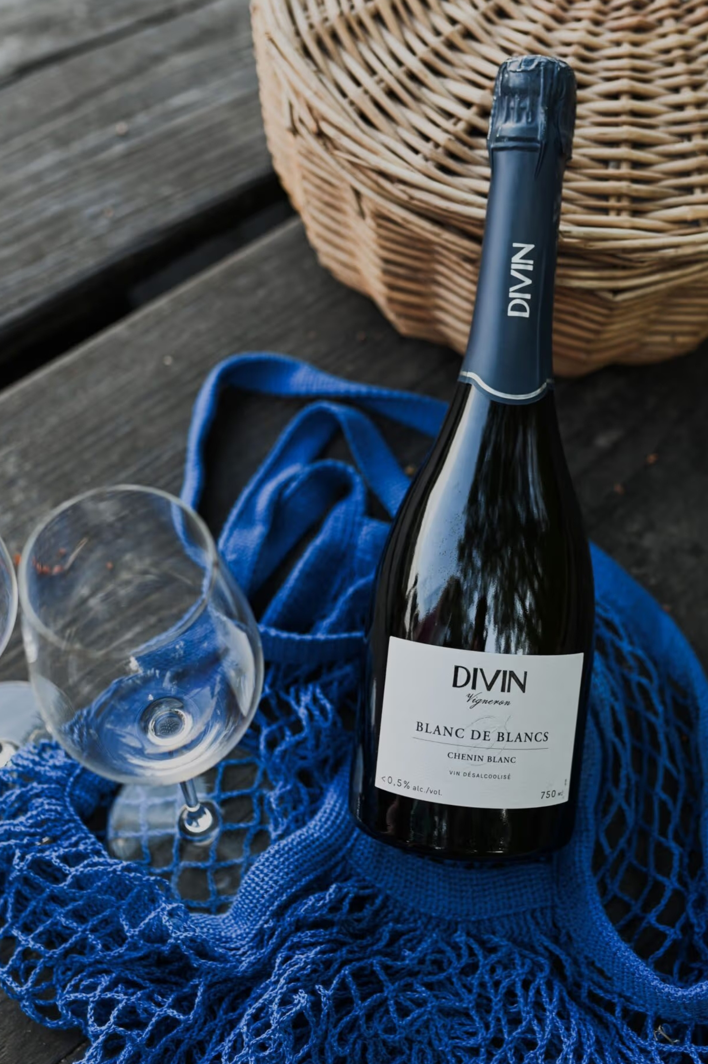 Divin Vigneron – Blanc de Blancs Pétillant 75CL