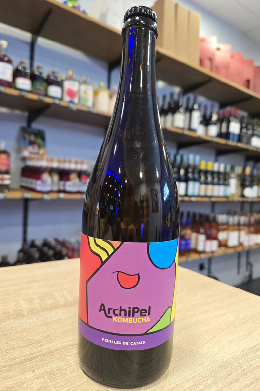 Archipel Kombucha Feuilles de Cassisier 75Cl