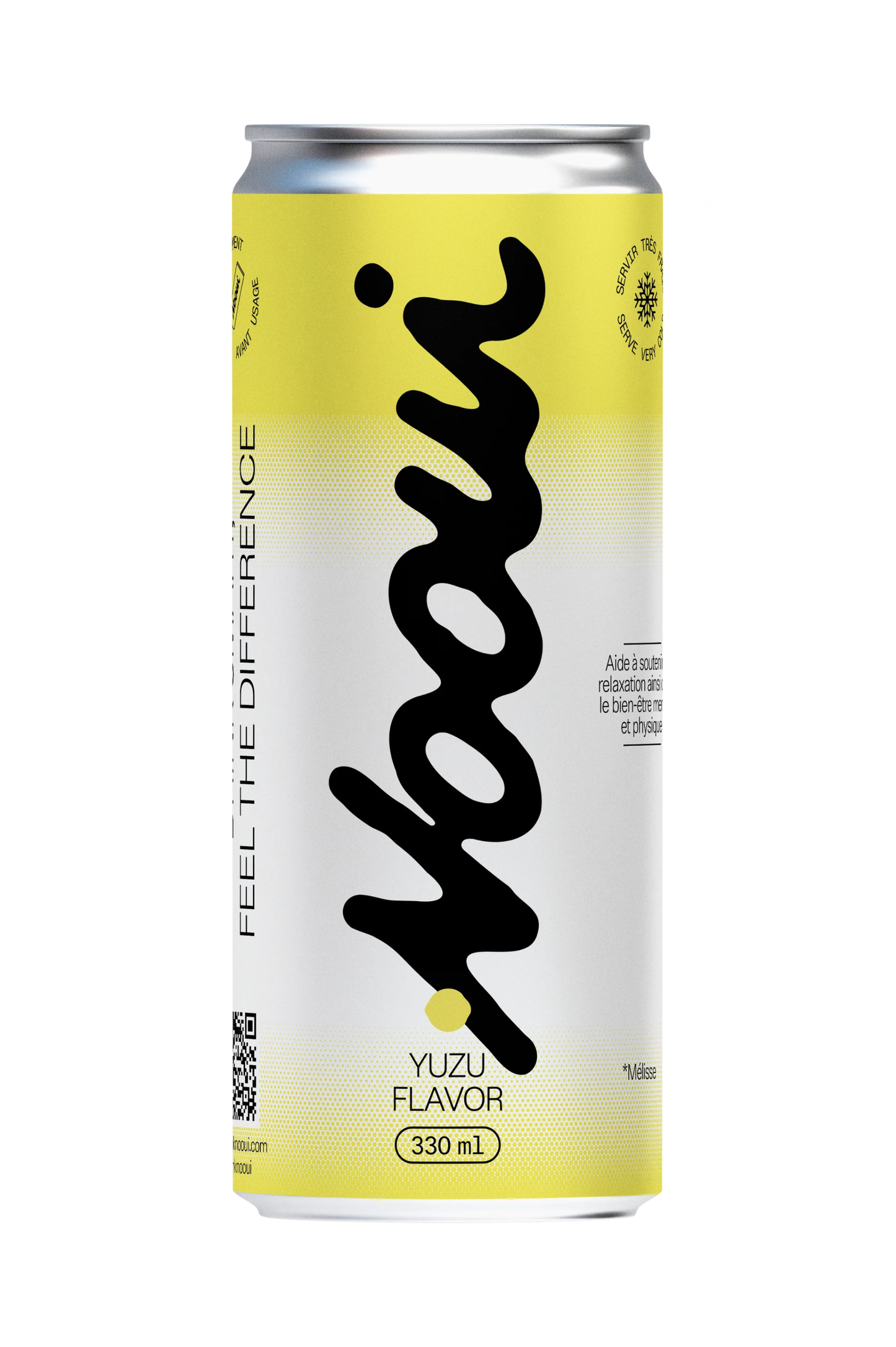 NOOUI Yuzu – Boisson pétillante sans alcool au yuzu & adaptogènes