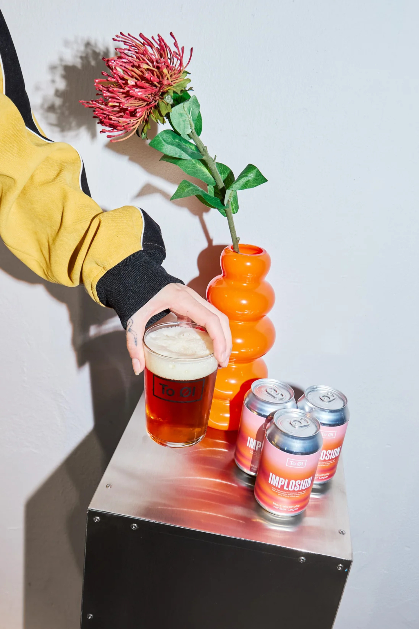 To Øl Implosion – Amber Lager sans alcool 0,5 %