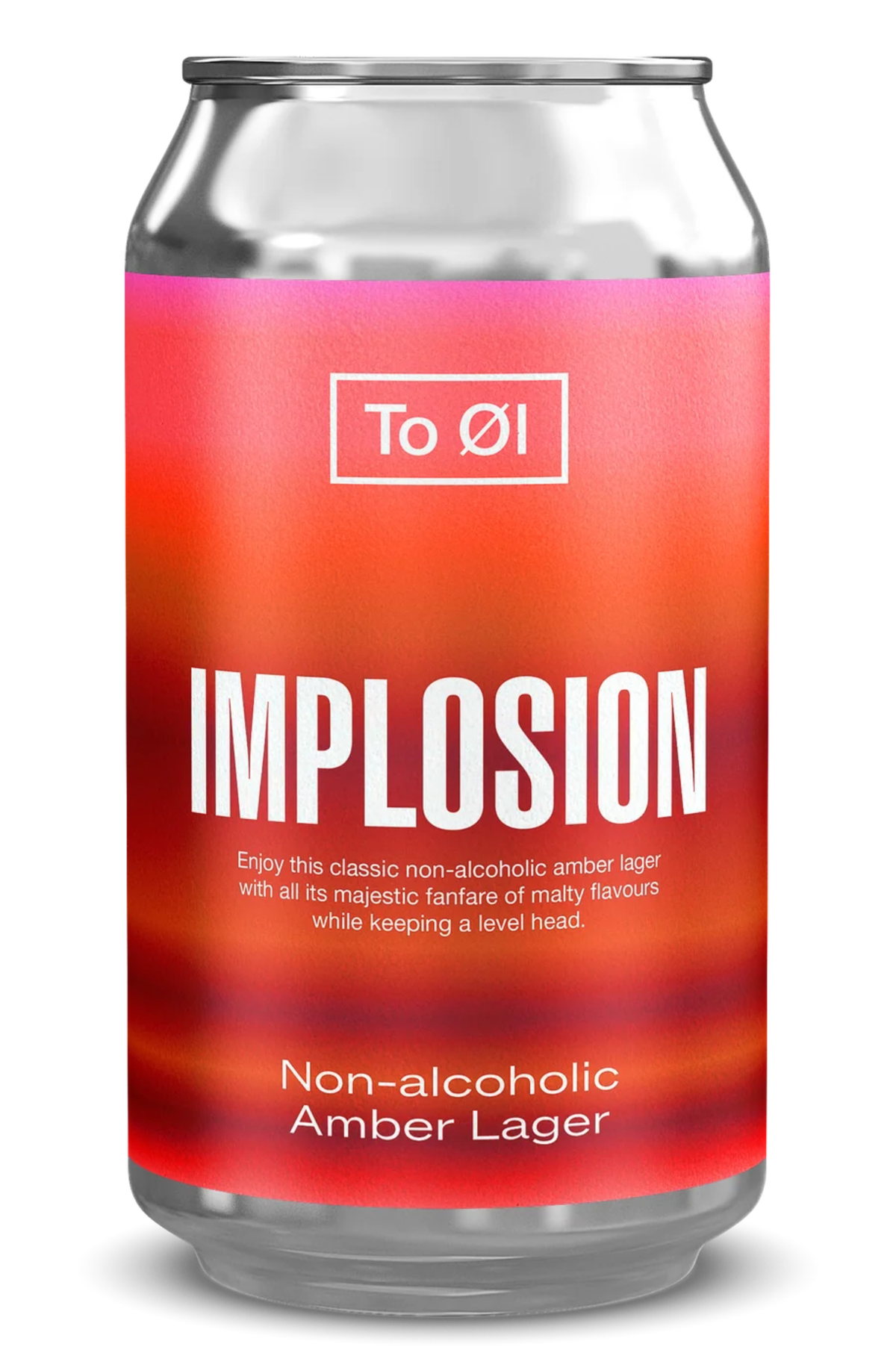 To Øl Implosion – Amber Lager sans alcool 0,5 %