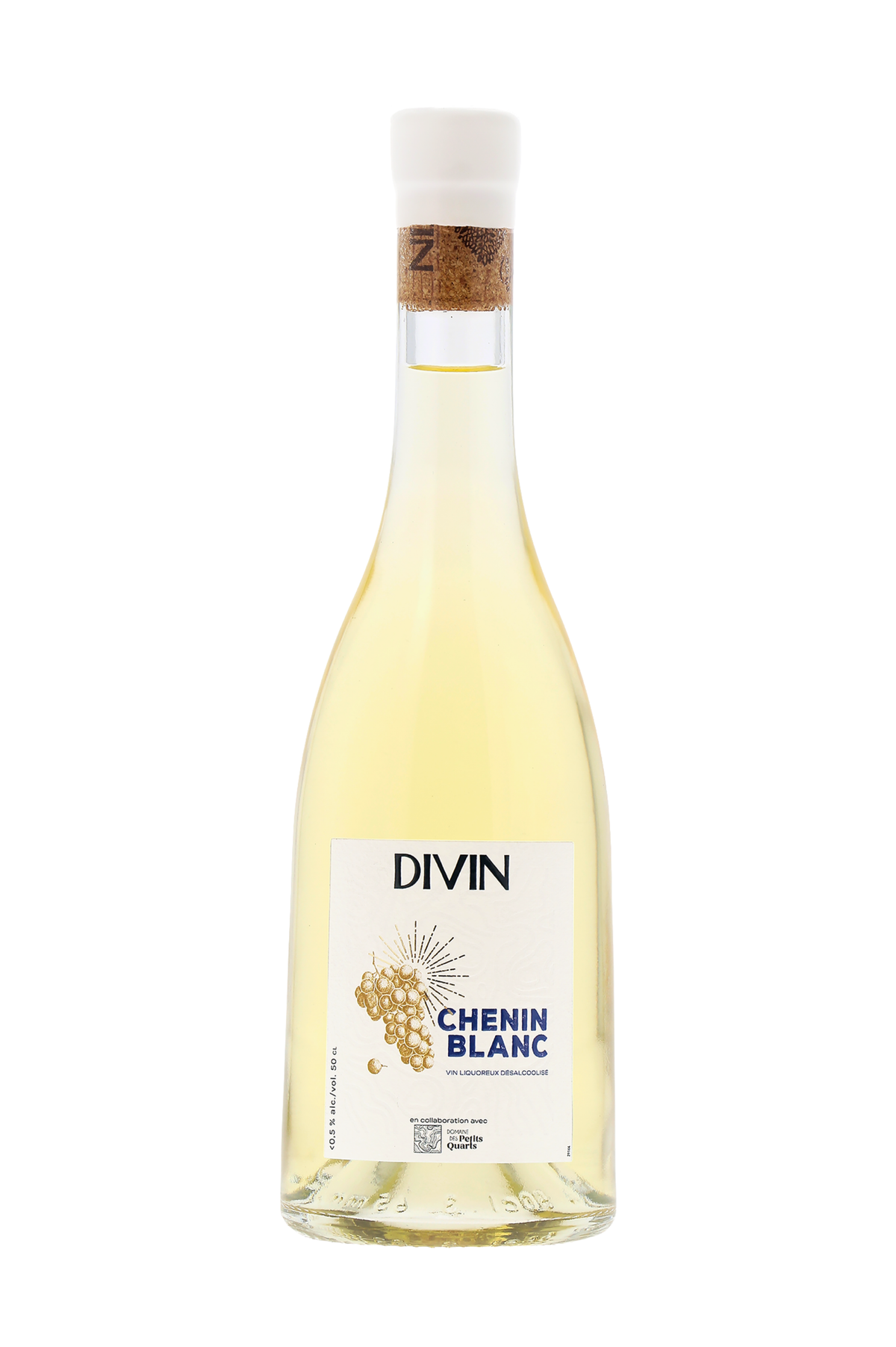 Divin X Domaine des petits Quarts - Chenin Blanc Liquoreux 0.5% 0.5L