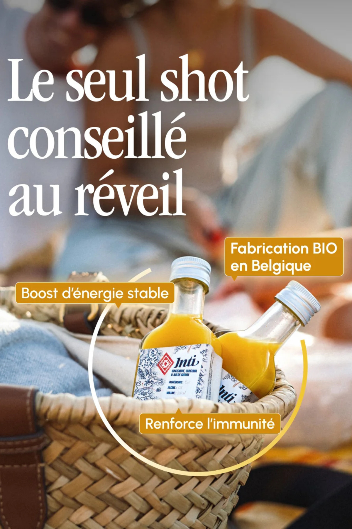 INTI – Concentré BIO de gingembre, citron curcuma