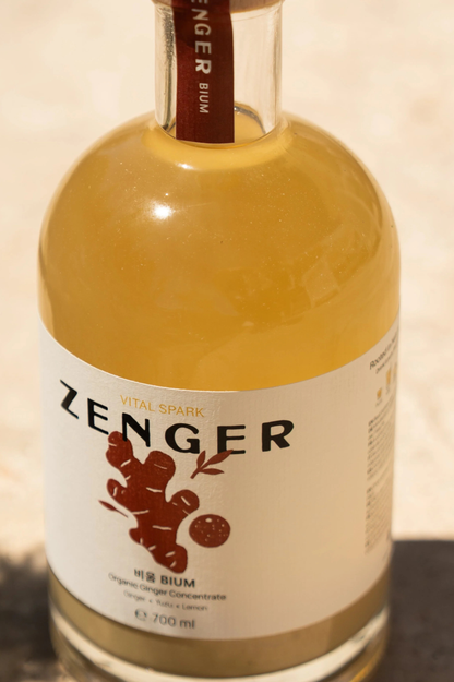ZENGER BIUM Vital Spark – Concentré BIO de gingembre sans alcool 700 ml