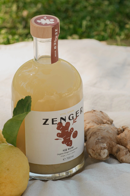 ZENGER BIUM Vital Spark – Concentré BIO de gingembre sans alcool 700 ml