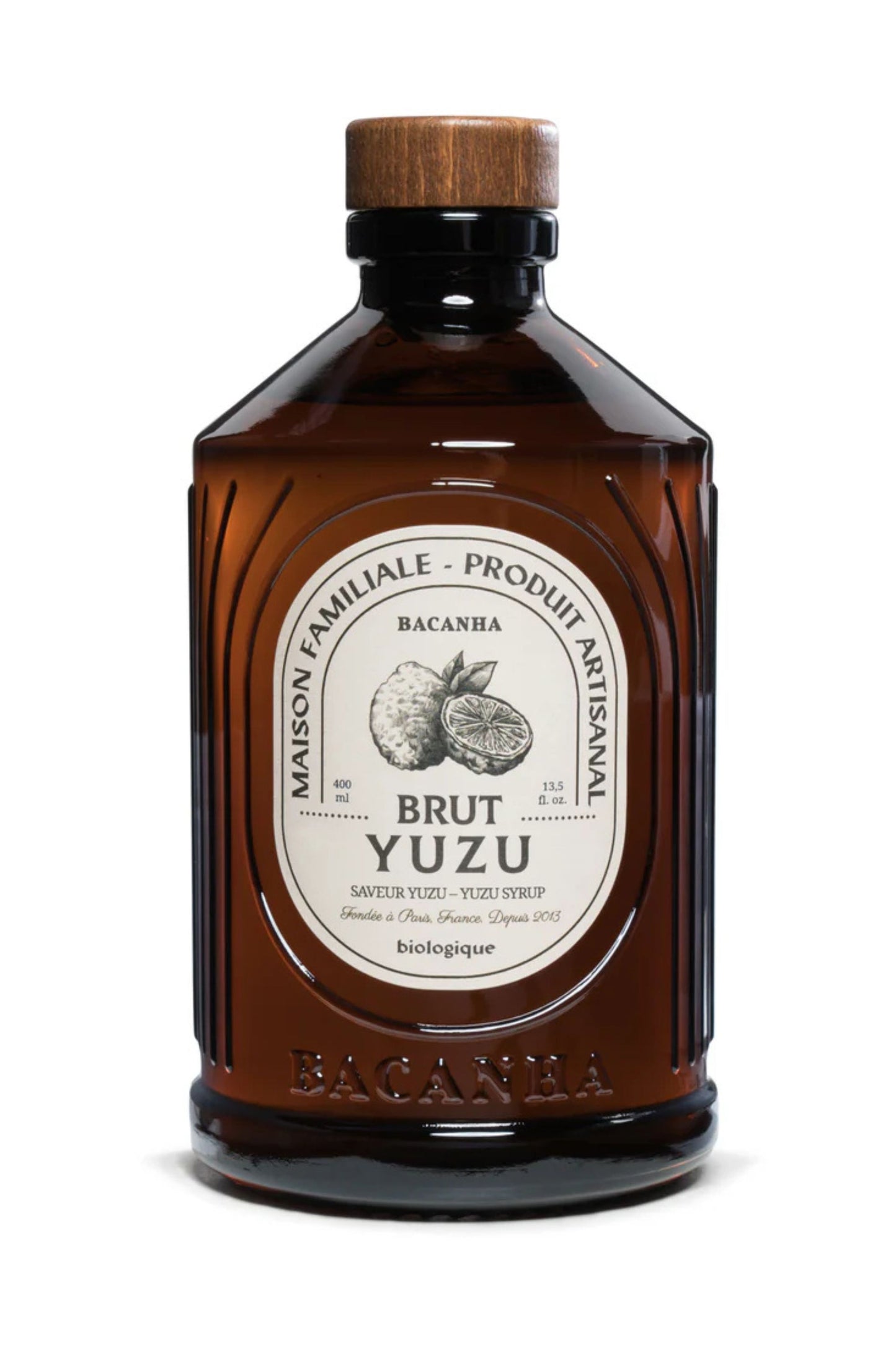 Bacanha Sirop Yuzu Brut - Biologique - 400ml