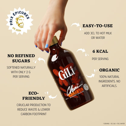 GILI Masala Chai - 500ML (Biologique) 50cl