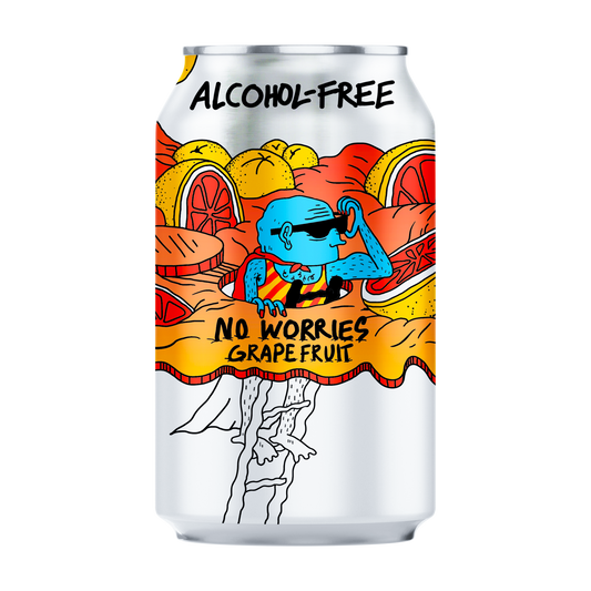 LERVIG - No Worries Pamplemousse 33cl