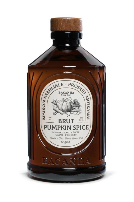 Bacanha Pumpkin Spice SIROP DE CITROUILLE EPICEE BIO 400ML