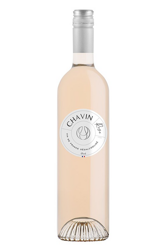 CHAVIN ZERO ROSÉ - VIN DE FRANCE DÉSALCOOLISÉ - 750ML