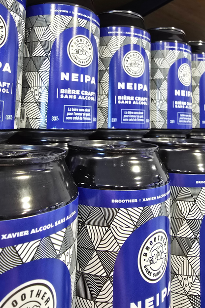 BROOTHER x XAVIER ALCOOL SANS ALCOOL NEIPA  Notre première création signature 0%