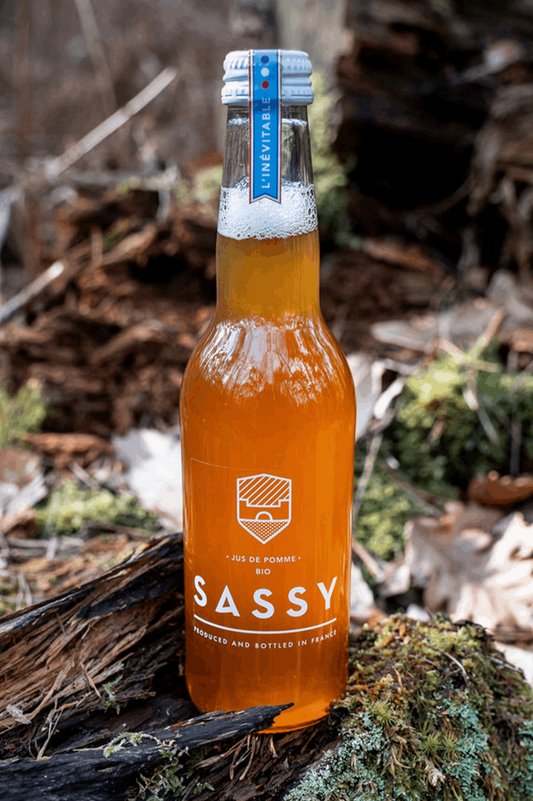 Sassy Jus de pomme Bio – L’inévitable - 33cl