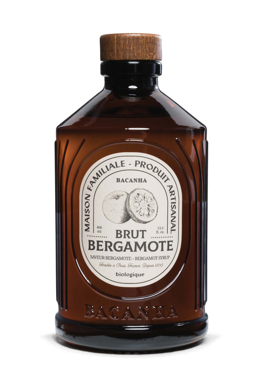 BACANHA - SIROP BERGAMOTE BRUT - BIOLOGIQUE - 400ML